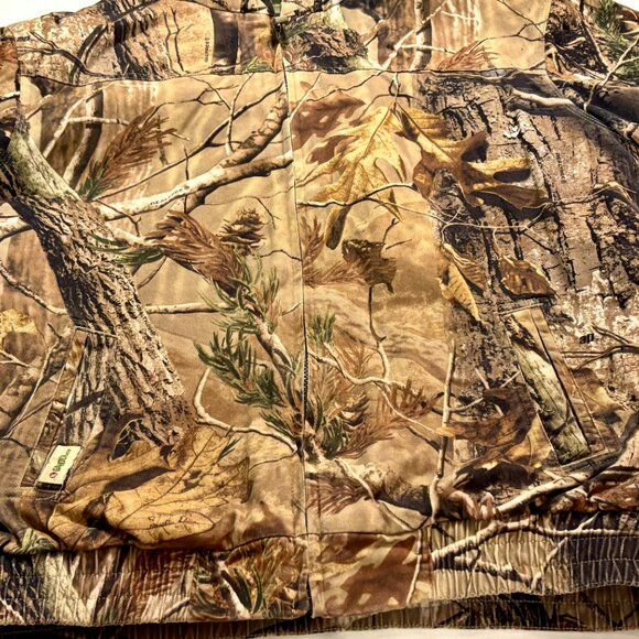 ~~Gander Mtn Realtree Hunting Camo Coat Jacket Youth XXL Hooded Full Zip - Picture 2 of 8